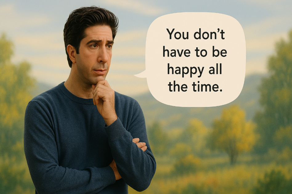 Thoughtful man giving advice