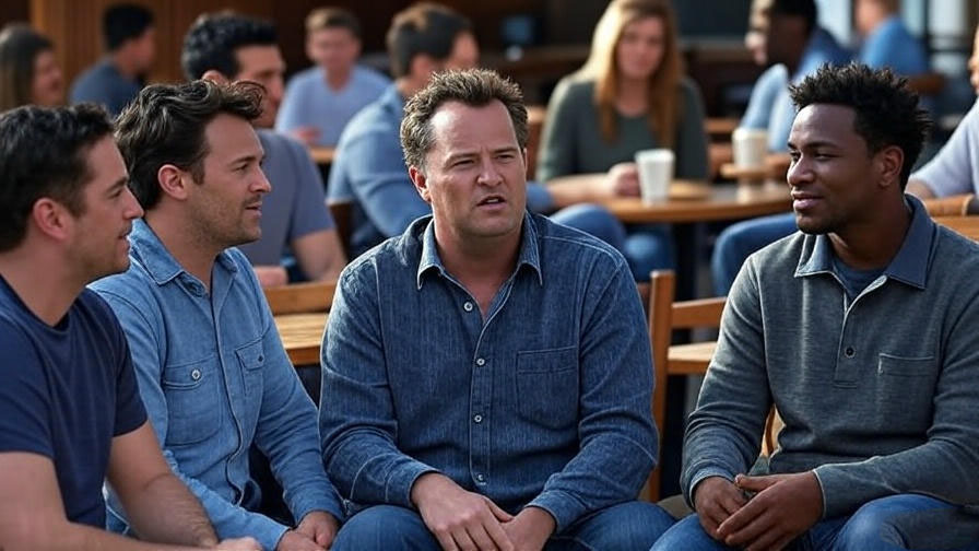 Casual group discussion outdoors.