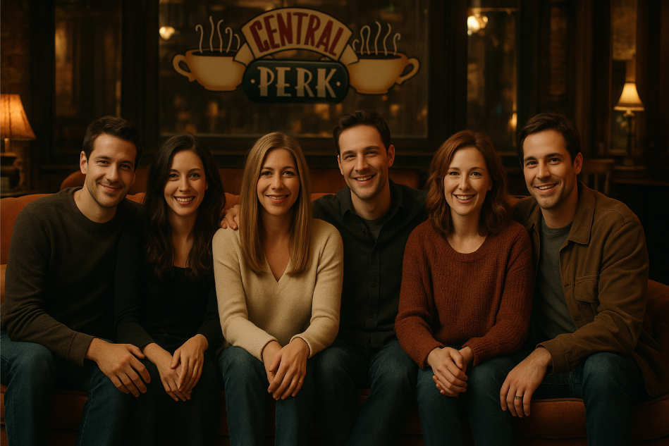 Friends group Central Perk