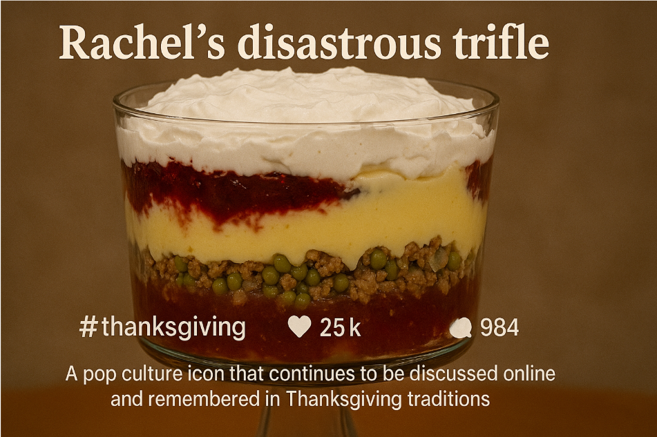 Rachel's iconic trifle fail