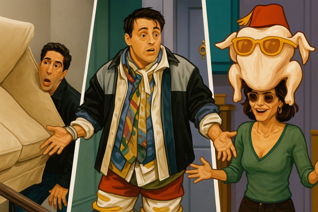 Top funny moments from Friends