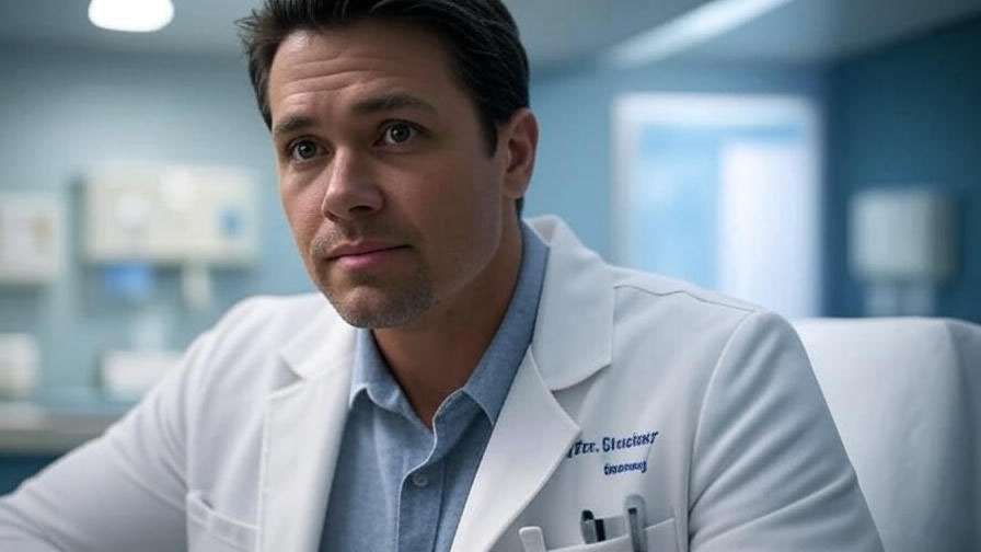 Doctor in white coat
