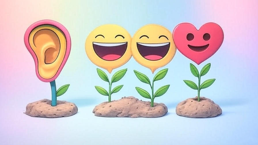 Emojis growing with plants