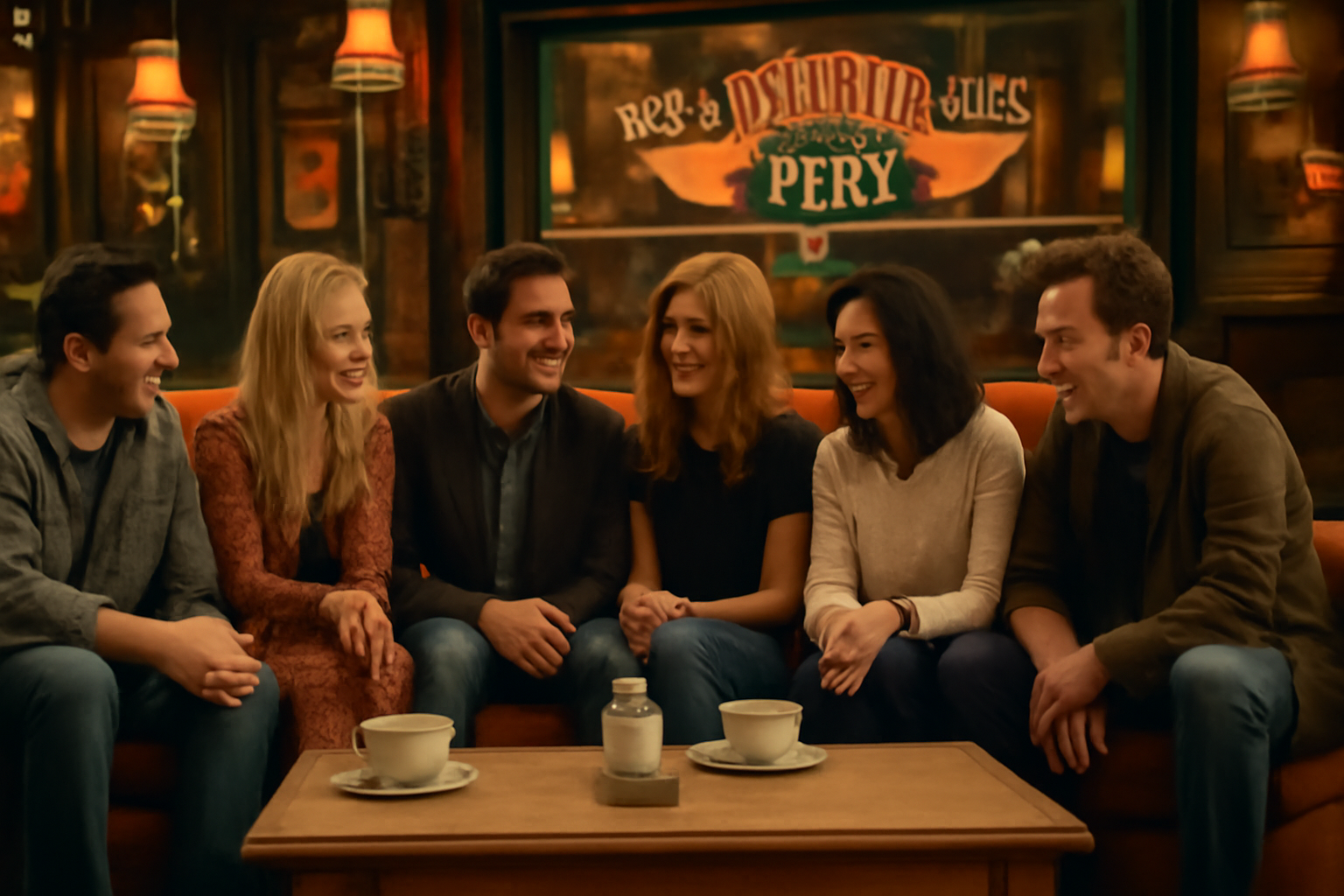 Friends Central Perk cafe