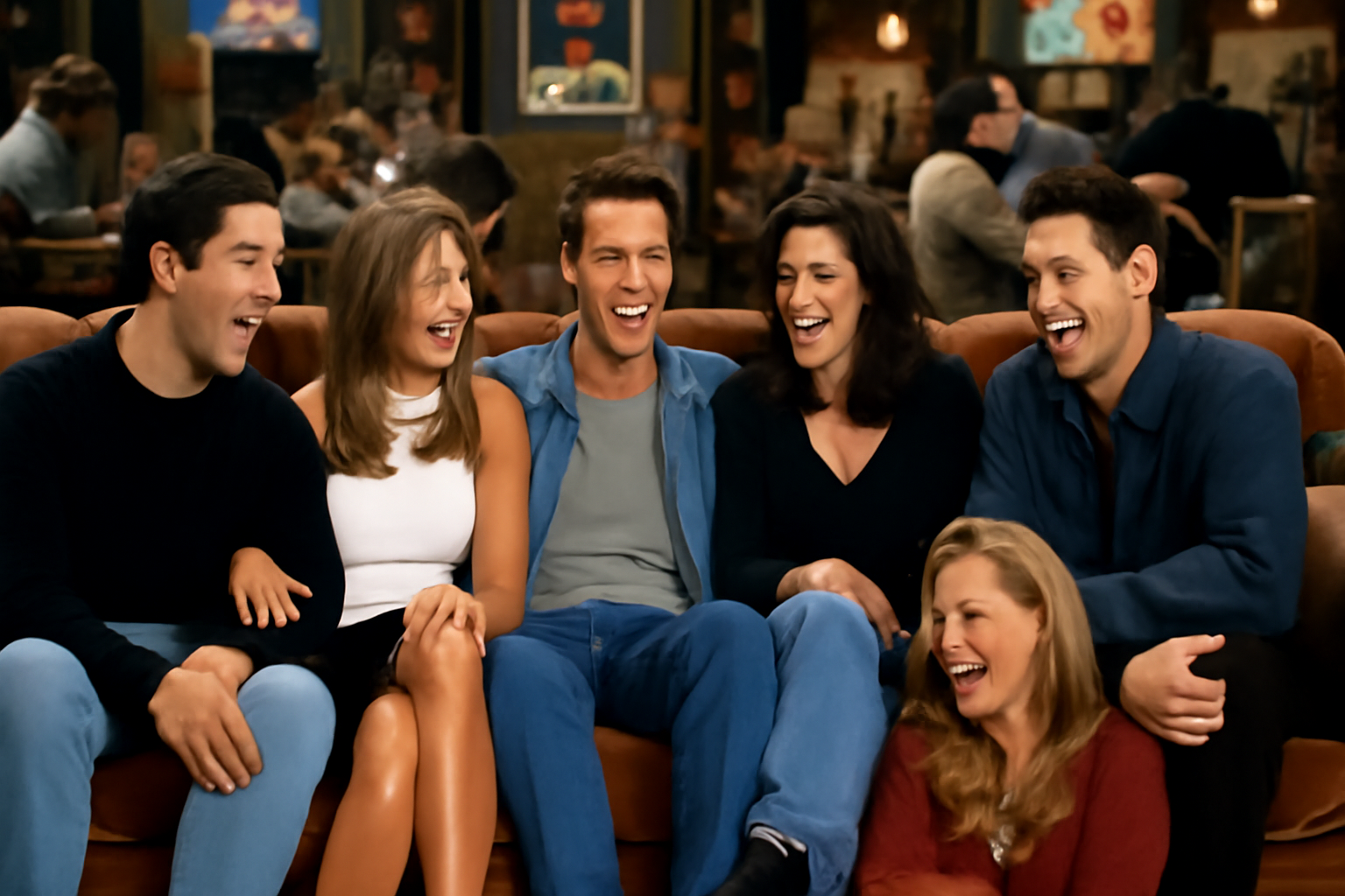 Friends Central Perk laughter