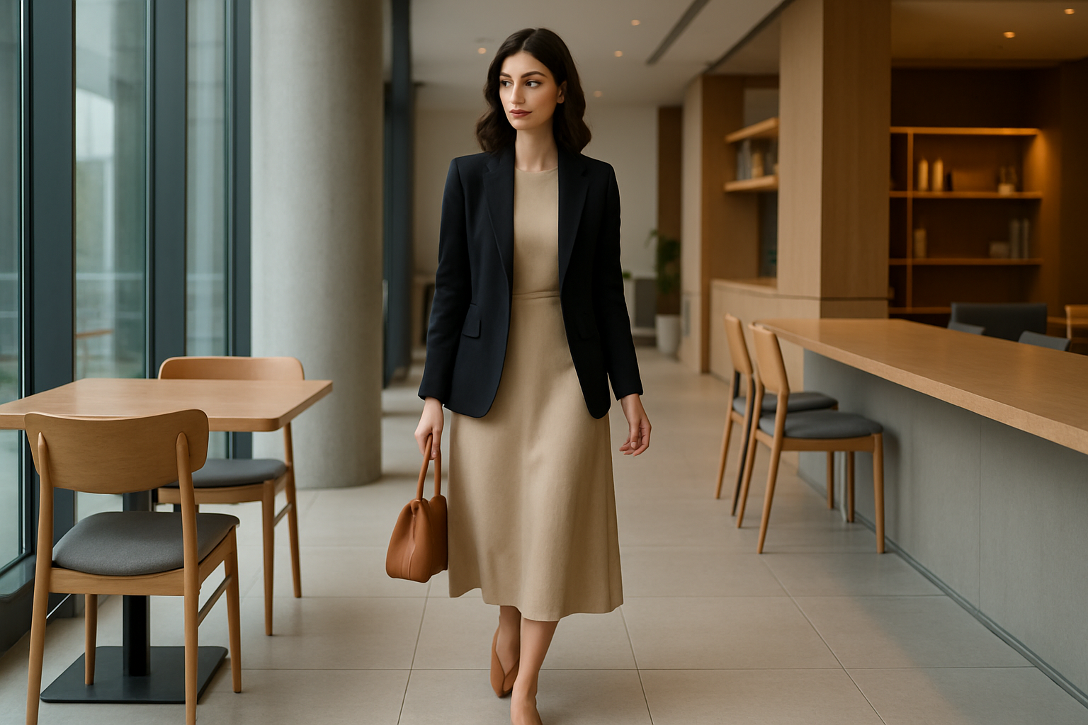 Elegant woman office style 