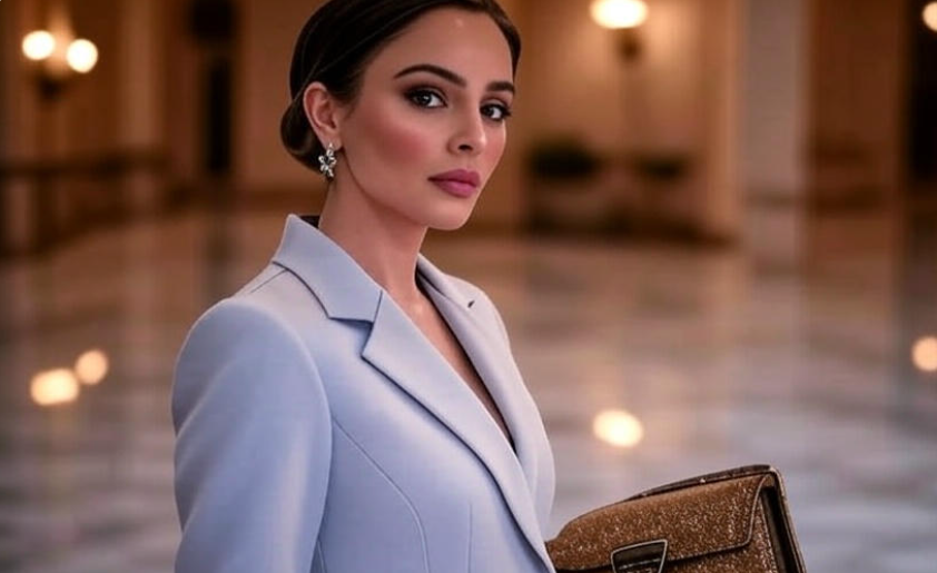 Elegant, poised, sophisticated, glamorous. 