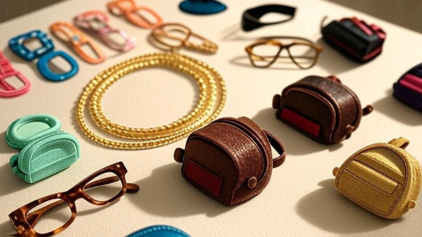90s accessories on display