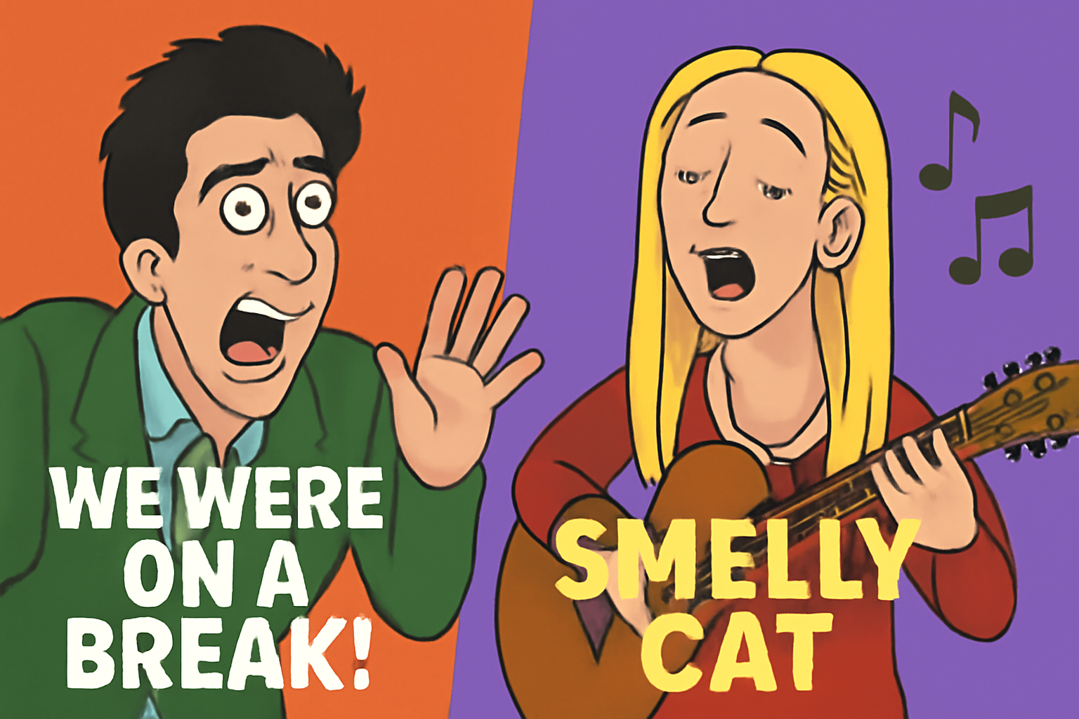 Friends iconic quotes moments
