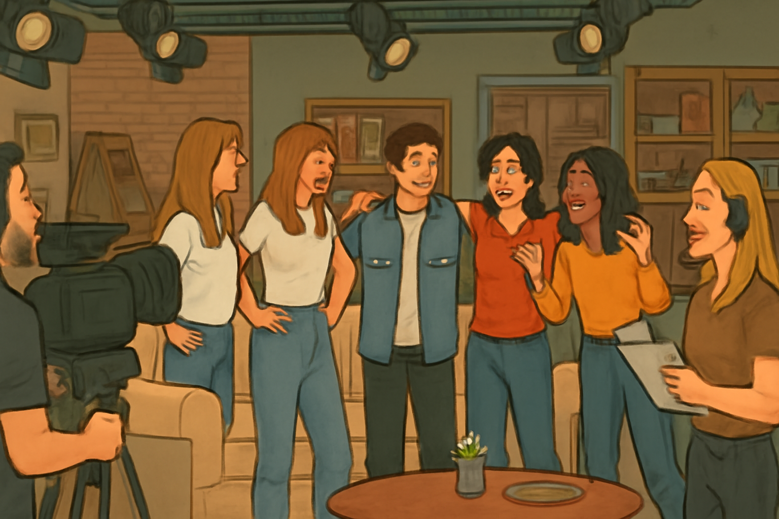 Behind-the-Scenes Friends Show