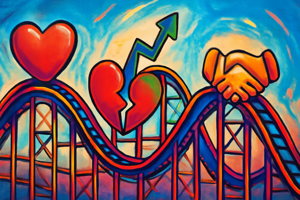 The ups and downs of Ross and Rachel’s love story