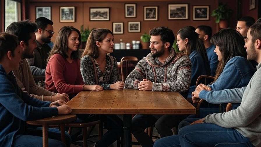 Ross and Rachel sharing a romantic moment in the Central Perk coffee shop from Friends, capturing their iconic will-they-won’t-they storyline.