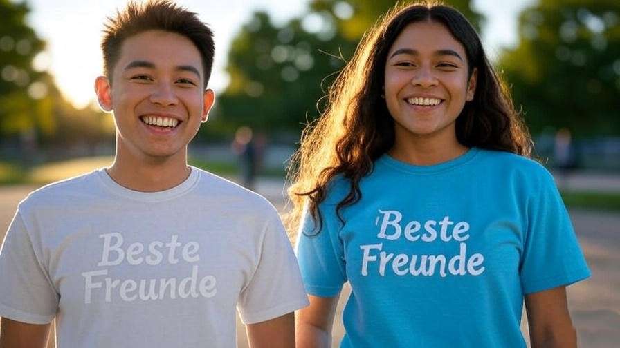 beste freunde t shirt