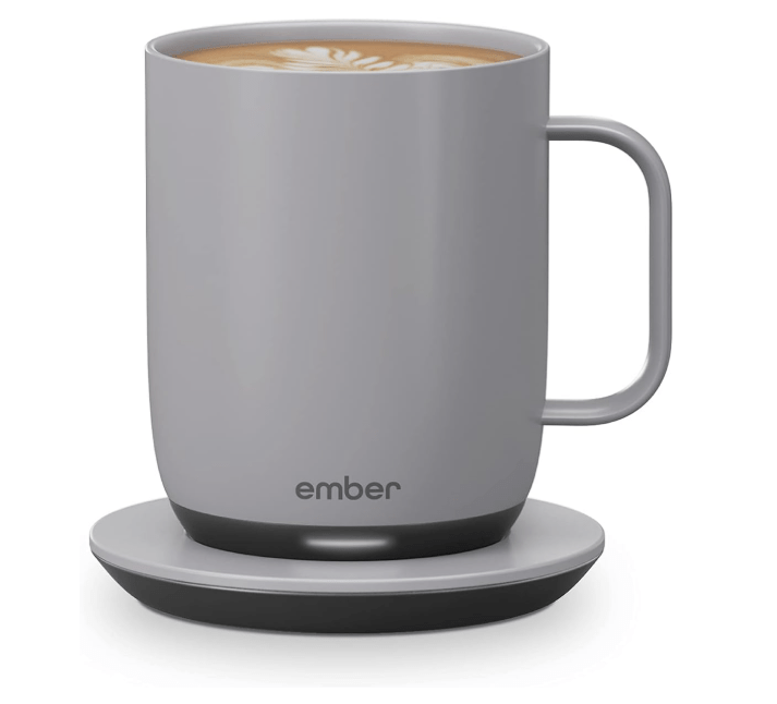 Ember Temperature Control Smart Mug 2, 14 Oz, App-Controlled Heated Coffee Mug with 80 Min Battery Life and Improved Design, GrayModel