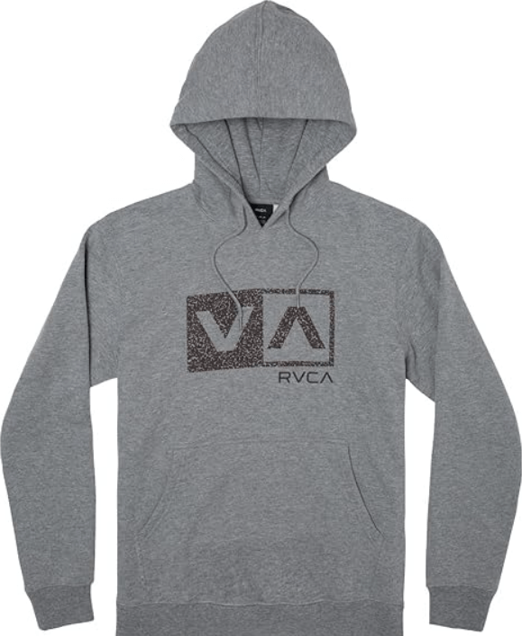 RVCA Mens Balance Box Hoodie - Athletic Heather | Small
