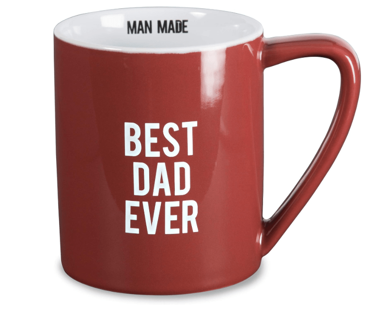 Pavilion Gift Company Best Dad Ceramic Mug, 18 oz, Multicolor