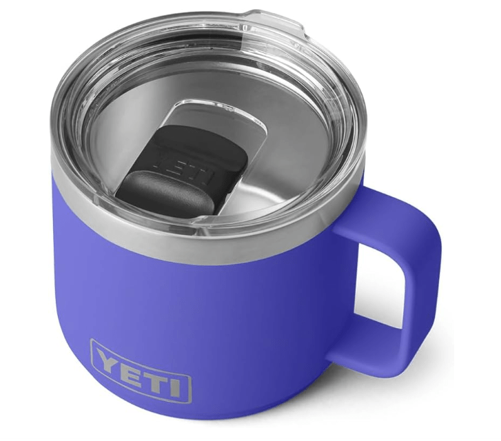  YETI Rambler 14 oz Stackable Mug, Vacuum Insulated, Stainless Steel with MagSlider Lid