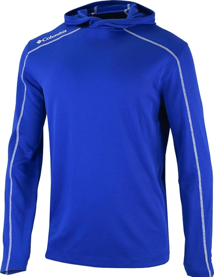 Columbia Men's Golf Shotgun Hoodie OMNI WICK Breathable Long Sleeve Pullover