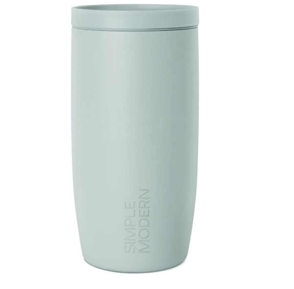 Simple Modern Travel Coffee Mug Tumbler with 360° Lid | Ceramic-Lined Insulated Stainless Steel Cold Brew Iced Coffee Cup | Gifts for Women Men Her Him 