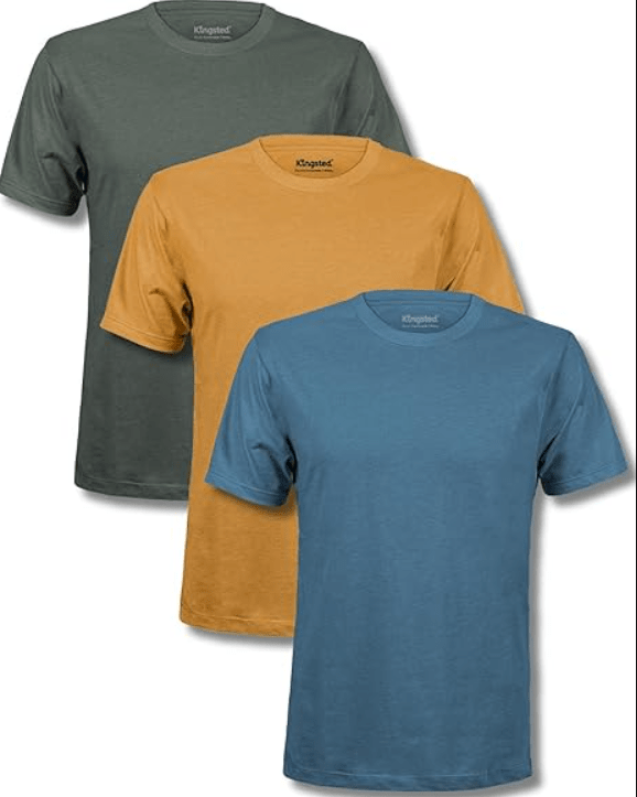 Kingsted T-Shirts for Men Pack - Royally Comfortable - Super Soft Premium Fabric - Well-Crafted Classic Tee
