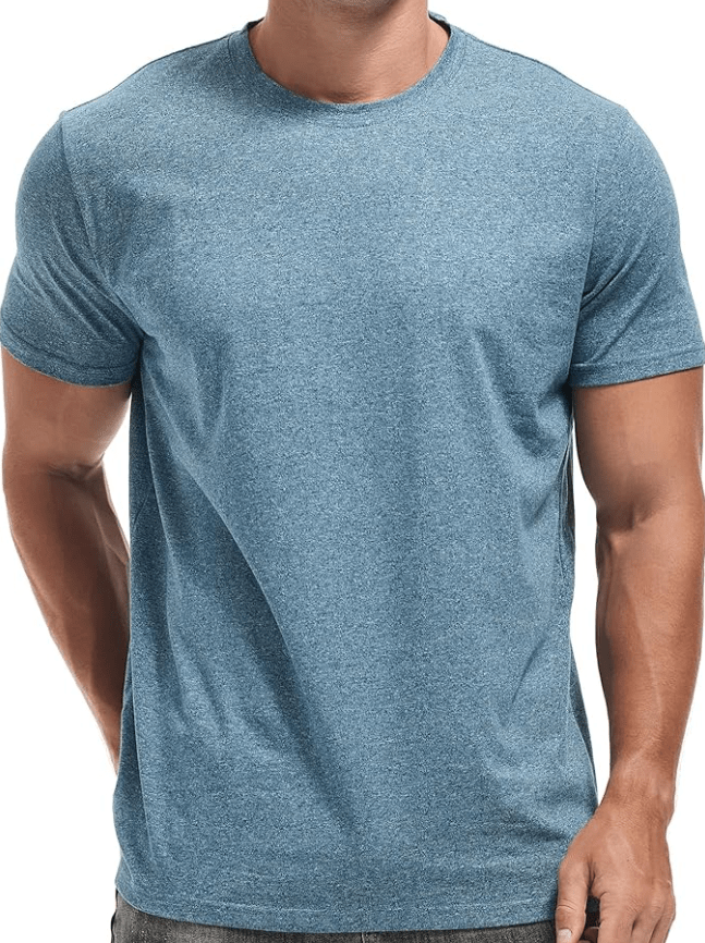 VEIISAR Crew Neck Tees Premium Men's T-Shirts - Soft and Fit Mens T-Shirt - Casual Stylish Tee for Men S - 4XL 