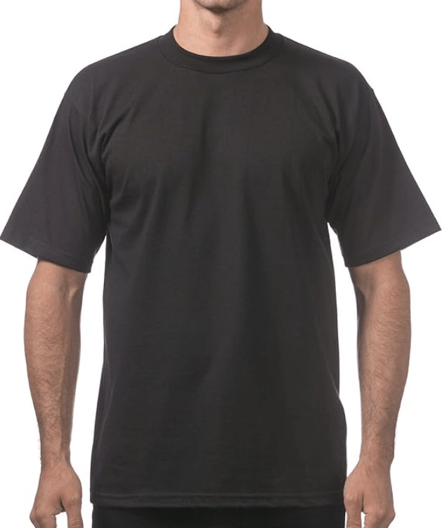 Pro Club Men's Heavyweight Cotton Short Sleeve Crew Neck T-Shirt
