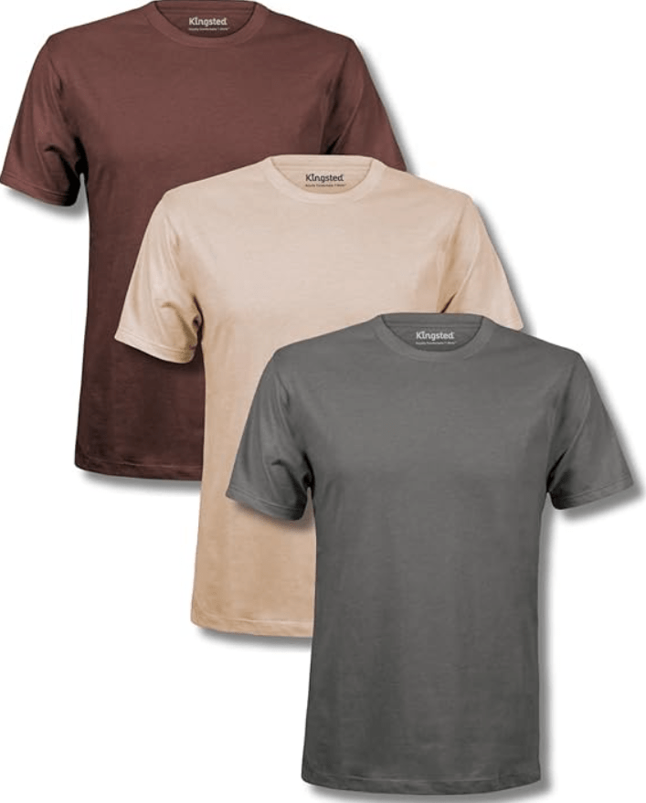 Kingsted T-Shirts for Men Pack - Royally Comfortable - Super Soft Premium Fabric - Well-Crafted Classic Tee
