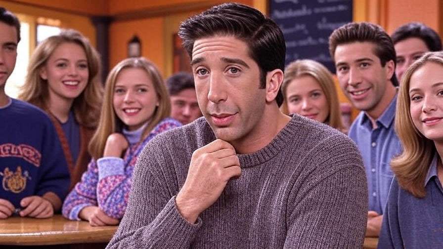 how old is ross from friends