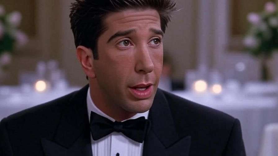 Ross Geller wedding scene in Friends revealing middle name Eustace, ultimate Friends trivia guide
