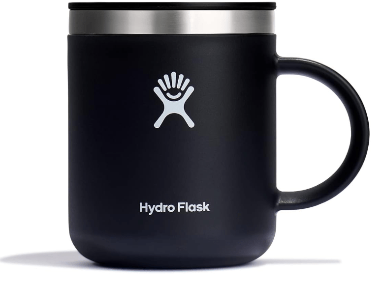  Hydro Flask Mug - Stainless Steel Reusable Tea Coffee Travel Mug - Vacuum Insulated, BPA-Free, Non-Toxic 12 oz