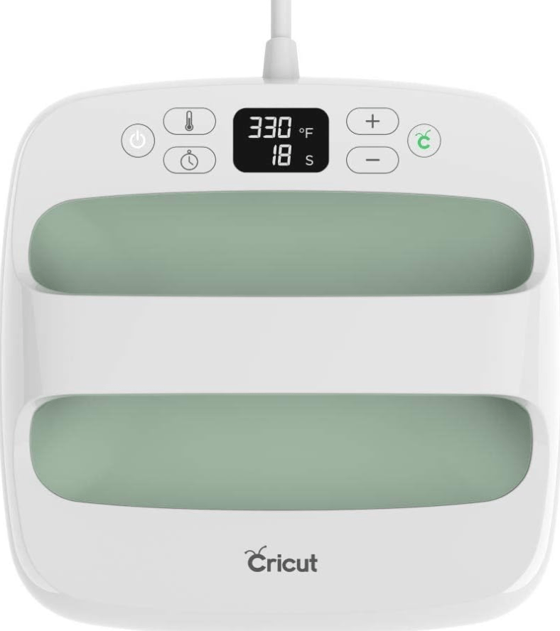 Cricut EasyPress 2 Heat Press Machine (9 in x 9 in), Ideal for T-Shirts, Tote Bags, Pillows, Aprons & More, Precise Temperature Control, Features... 
