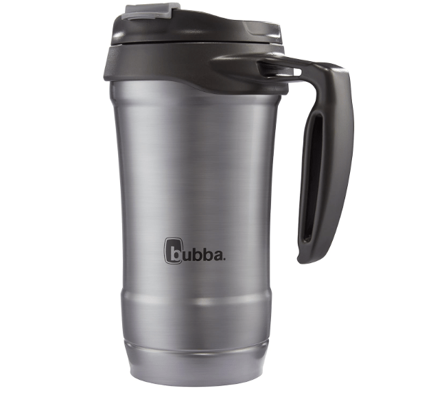  Bubba HERO Vacuum-Insulated Stainless Steel Travel Mug with Handle, 18 oz, Gunmetal