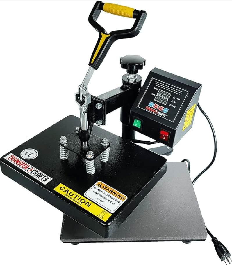 Transfer Crafts Heat Press Machine for T Shirt Printing and Heat Transfers – 9" x 12" Swingaway Design (HP912)
