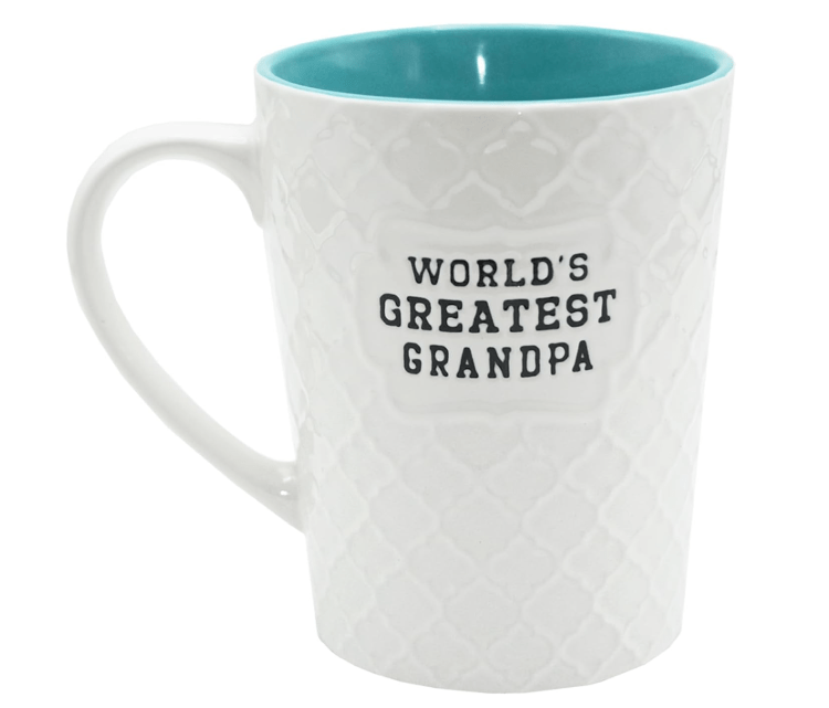  Ynsfree World's Greatest Grandpa 16 OZ Coffee And Tea Cups For dad.papa,husband,Thanksgiving Christmas,Valentine's Day or Anniversary