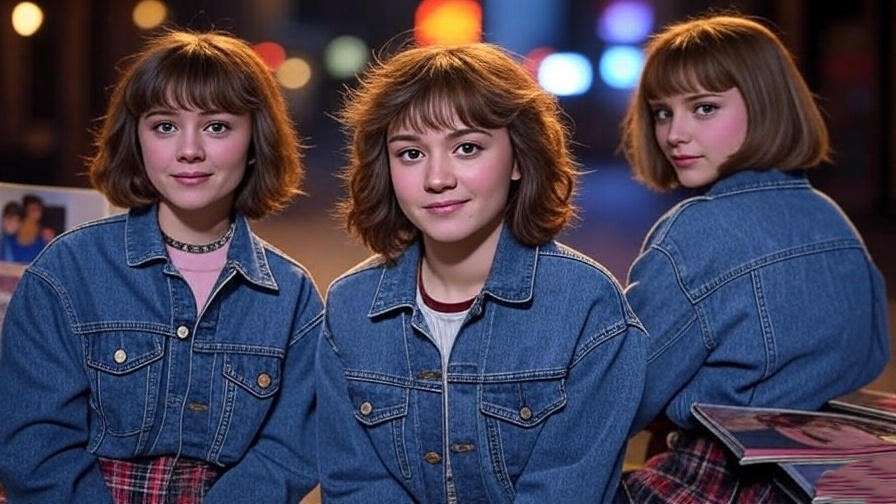 "Rachel Green The Rachel haircut trend, 90s fashion, Friends cultural impact."