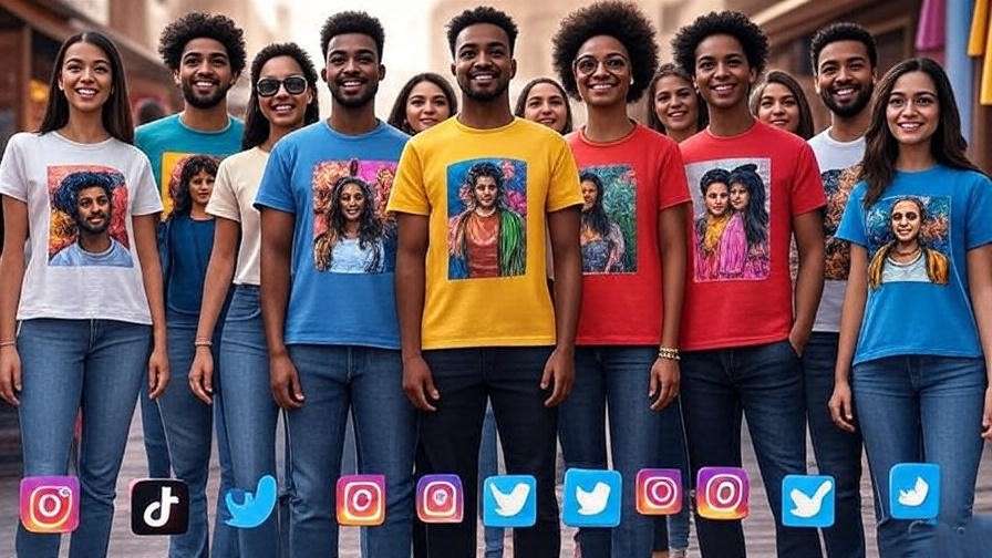 best social media platforms for selling t-shirts