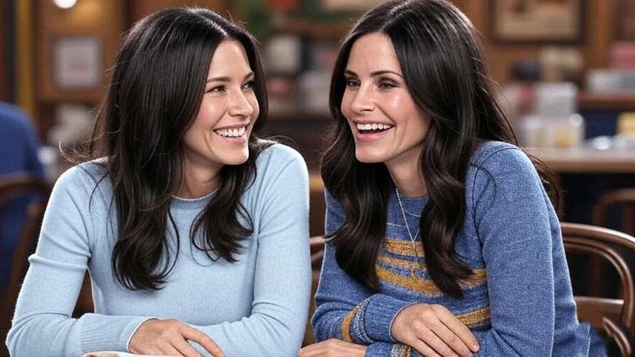 courteney cox jennifer aniston reunion