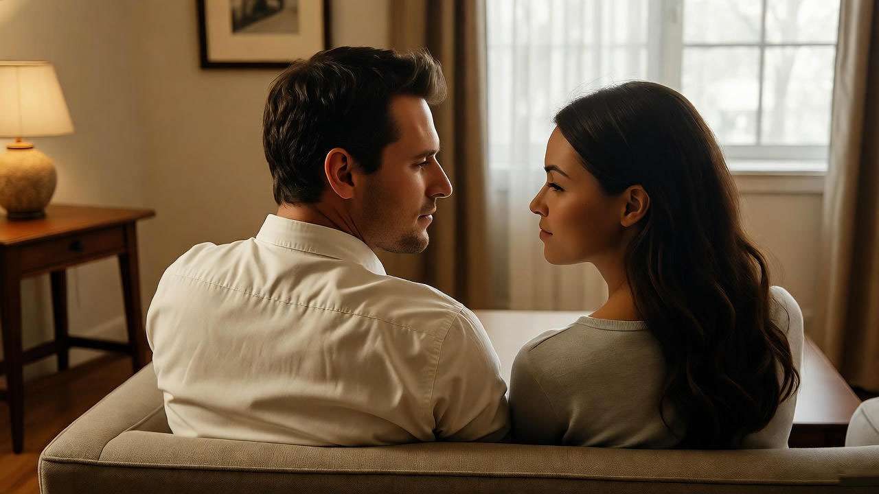 Couple enjoying a cozy home life, representing Don Ross’s life after marriage.