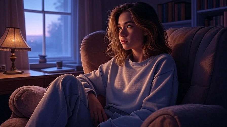 Rachel reflecting on her feelings during Ross and Julie’s relationship in Friends.
