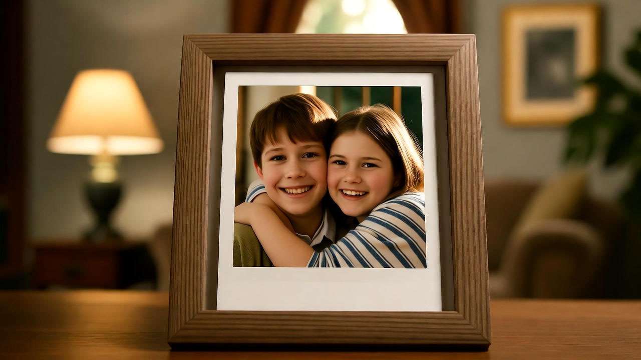 Symbolic image representing Ross and Monica Geller’s lasting sibling bond from Friends.