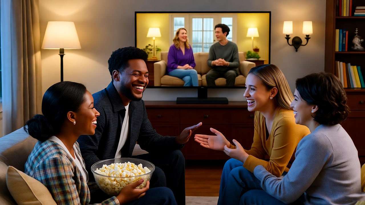 Friends fans watching sitcom episodes, enjoying Ross Klavan’s performances.