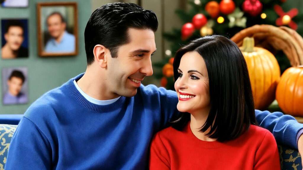 are ross and monica related