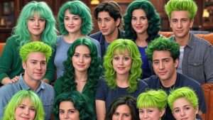 green hairstyles
