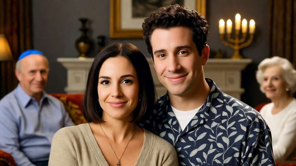 are monica and ross jewish