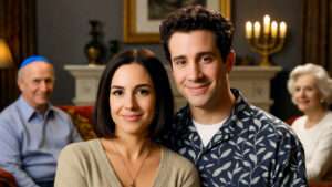 are monica and ross jewish