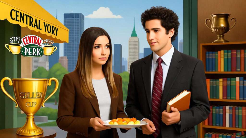 monica and ross friends
