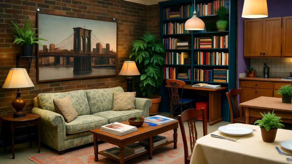 ross friends apartment