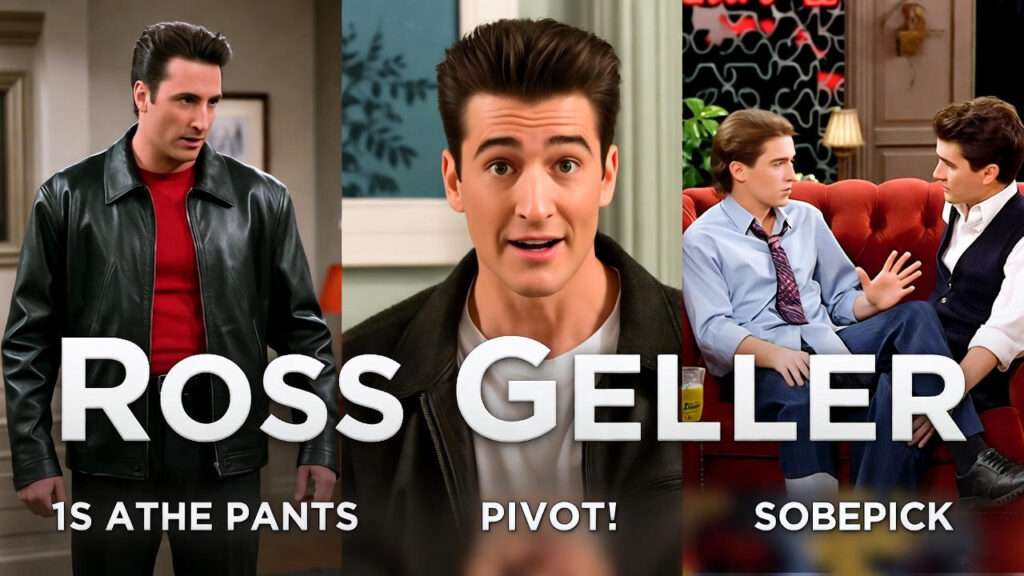 ross geller videos