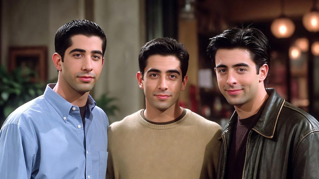 how tall is ross from friends